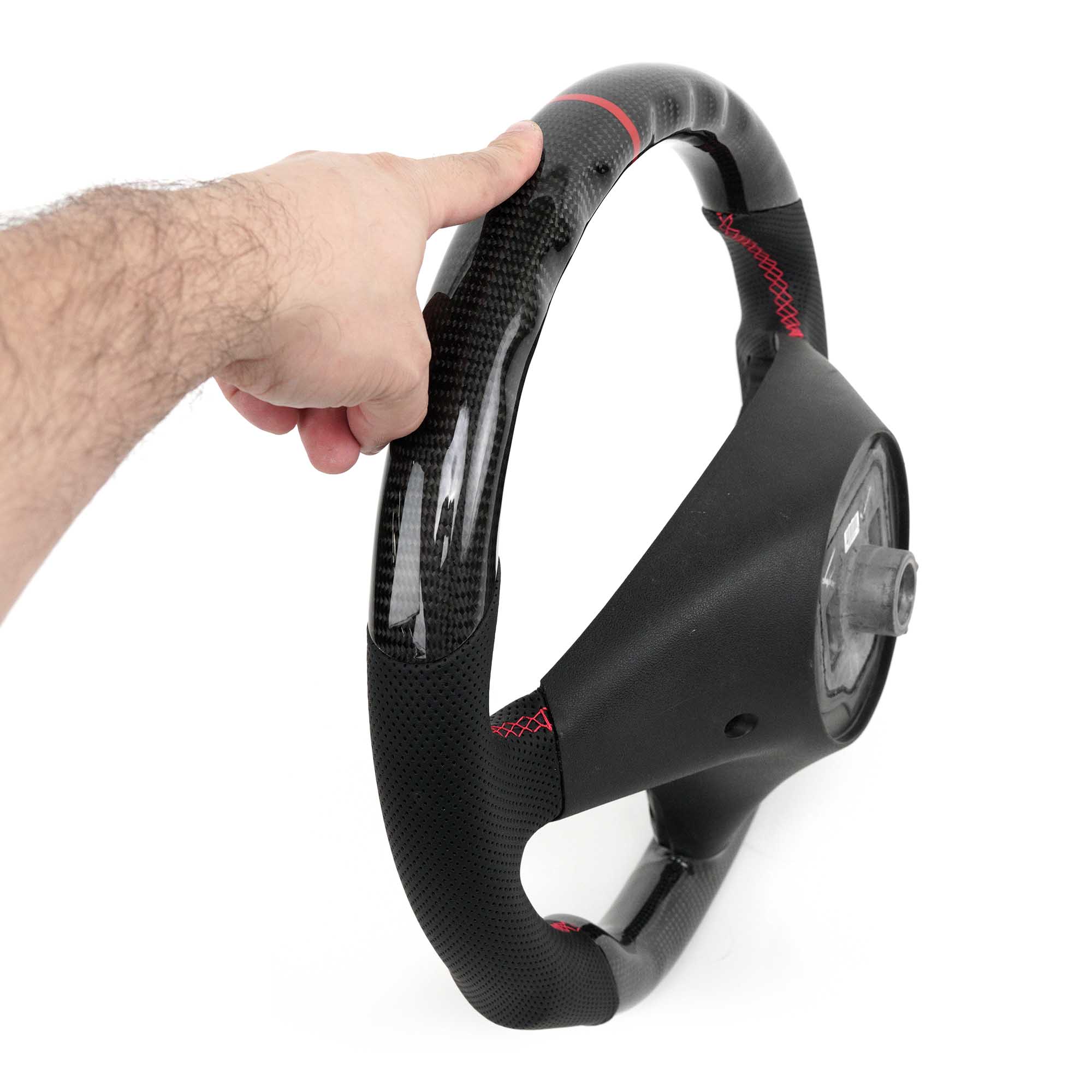 Vicrez Carbon Fiber OEM Steering Wheel vz102062| Tesla Model S | Model X 2012-2020