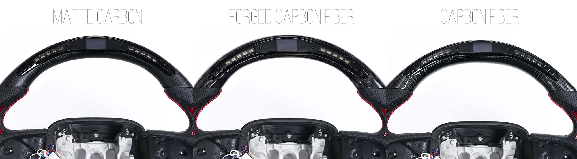 Vicrez Custom Carbon Fiber Steering Wheel
