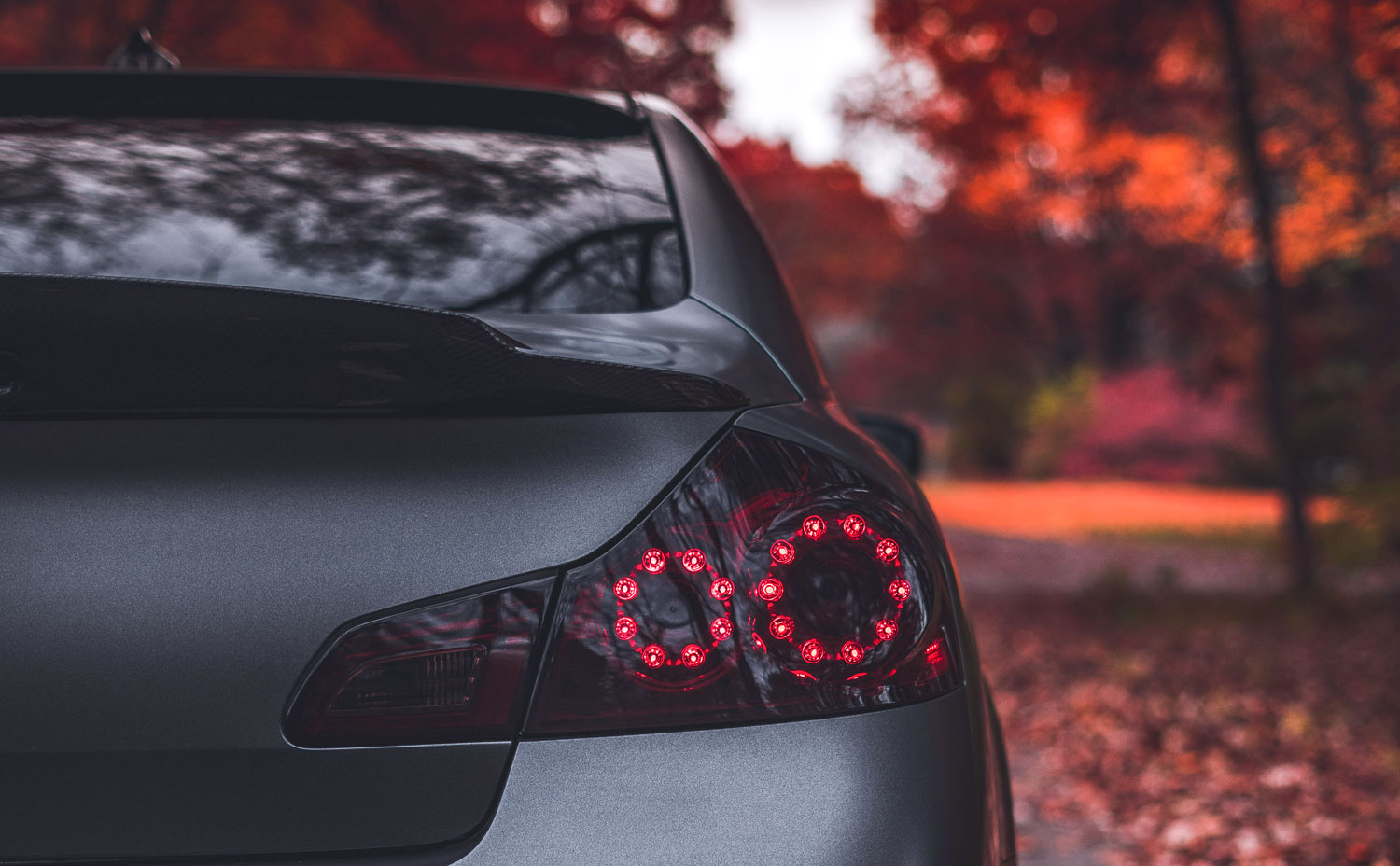 Carbon Fiber Rear Trunk Spoiler Wing Factory For Infiniti G37 Sedan 2010-2013